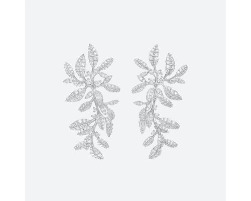 Winter Frost Clip Earring