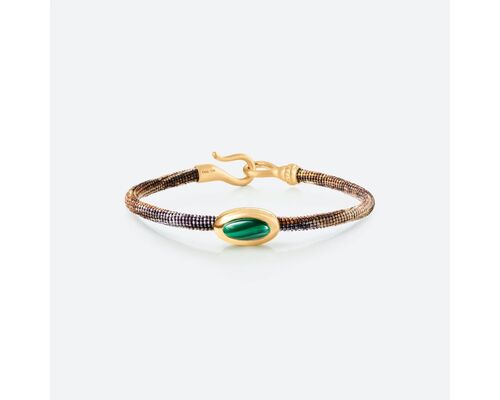 Life Bracelet with Malachite 4.5mm