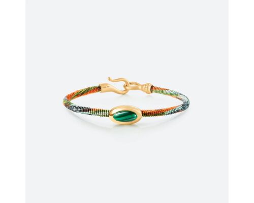 Bracelet Life Avec Malachite 4,5 Mm