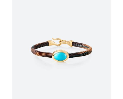 Life Bracelet with Turquoise 6mm