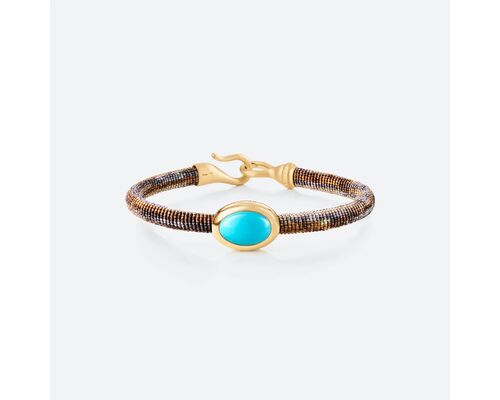 Life Bracelet with Turquoise 6mm