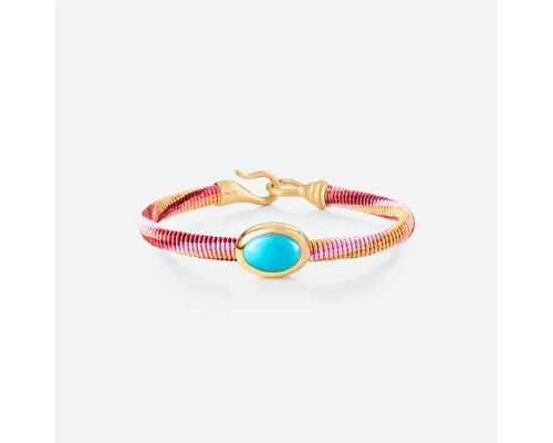 Life Bracelet with Turquoise 6mm