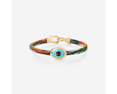 Life Bracelet with Evil Eye 6mm