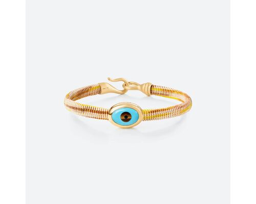 Bracelet Life Avec Evil Eye 6 Mm