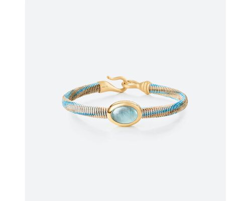 Life Bracelet with Aquamarine 6mm