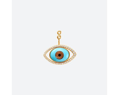 Evil Eyes Earrings Charm