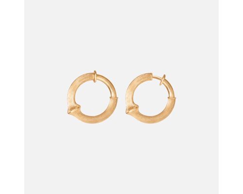 Nature Hoop Earrings Small