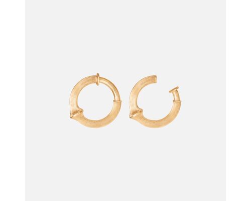 Nature Hoop Earrings Small