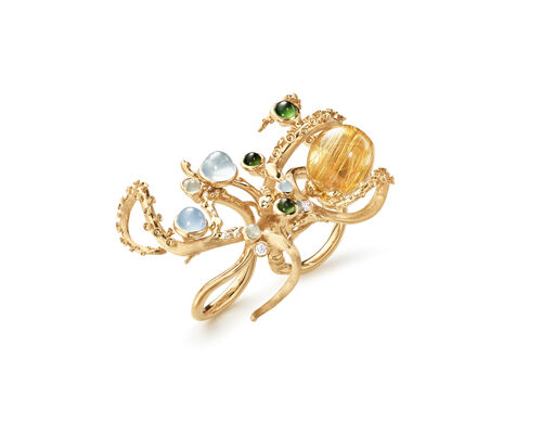 SP Young Fish Octopus Ring