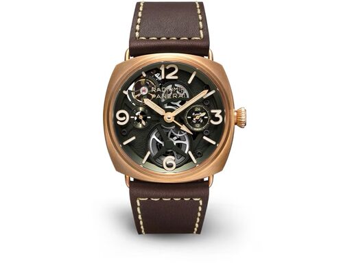 Radiomir Tourbillon Gmt Bronzo