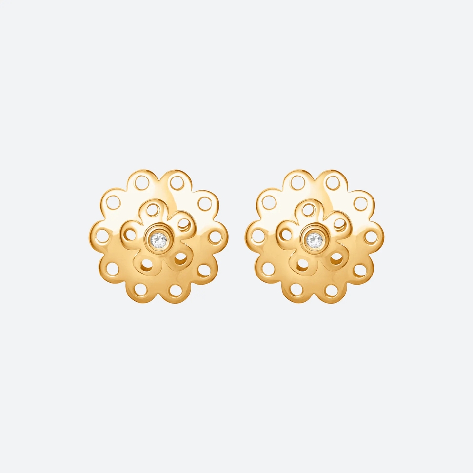 Lace Stud Earrings