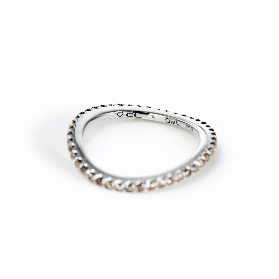 Love Bands Ring Curved