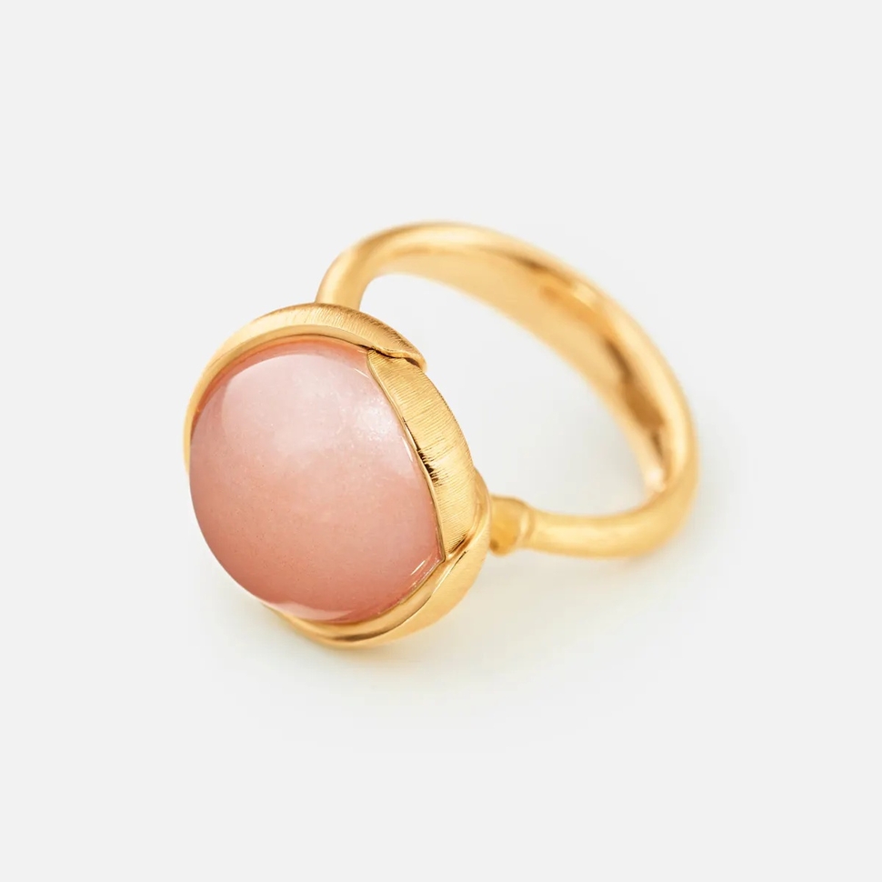 Lotus Ring Blush Large