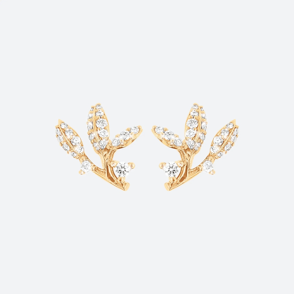 Winter Frost Stud Earrings