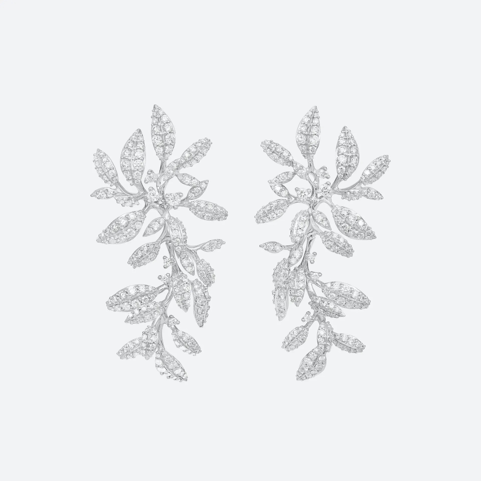 Winter Frost Clip Earring