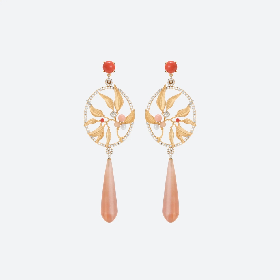 Leaves Dream Catcher Earrings