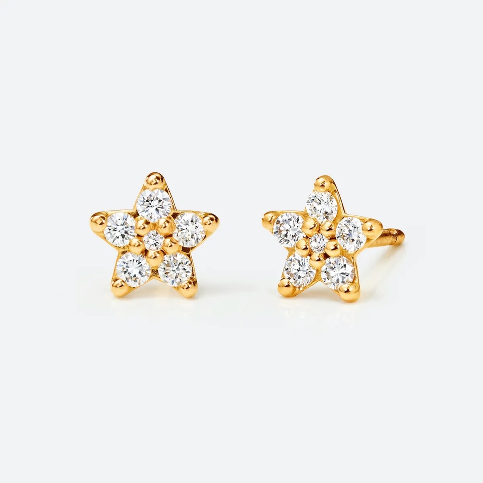 Shooting Stars Earrings Small