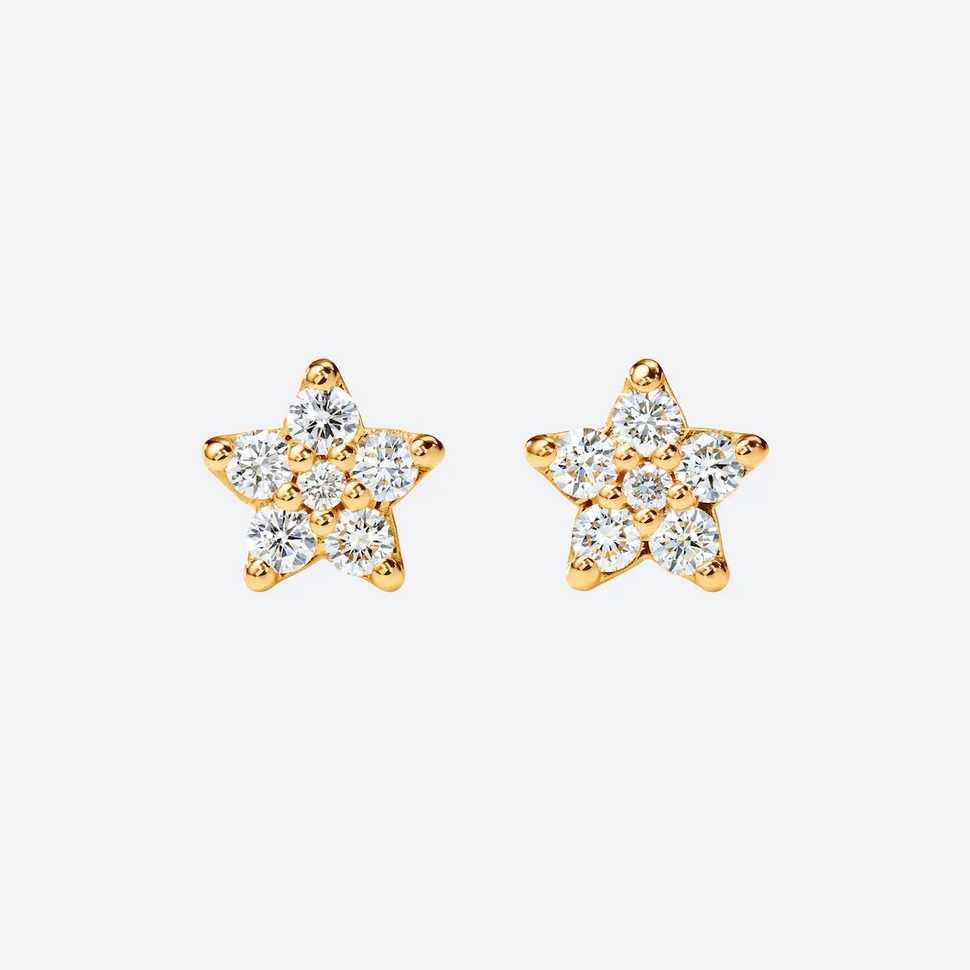 Shooting Stars Stud Earrings Large