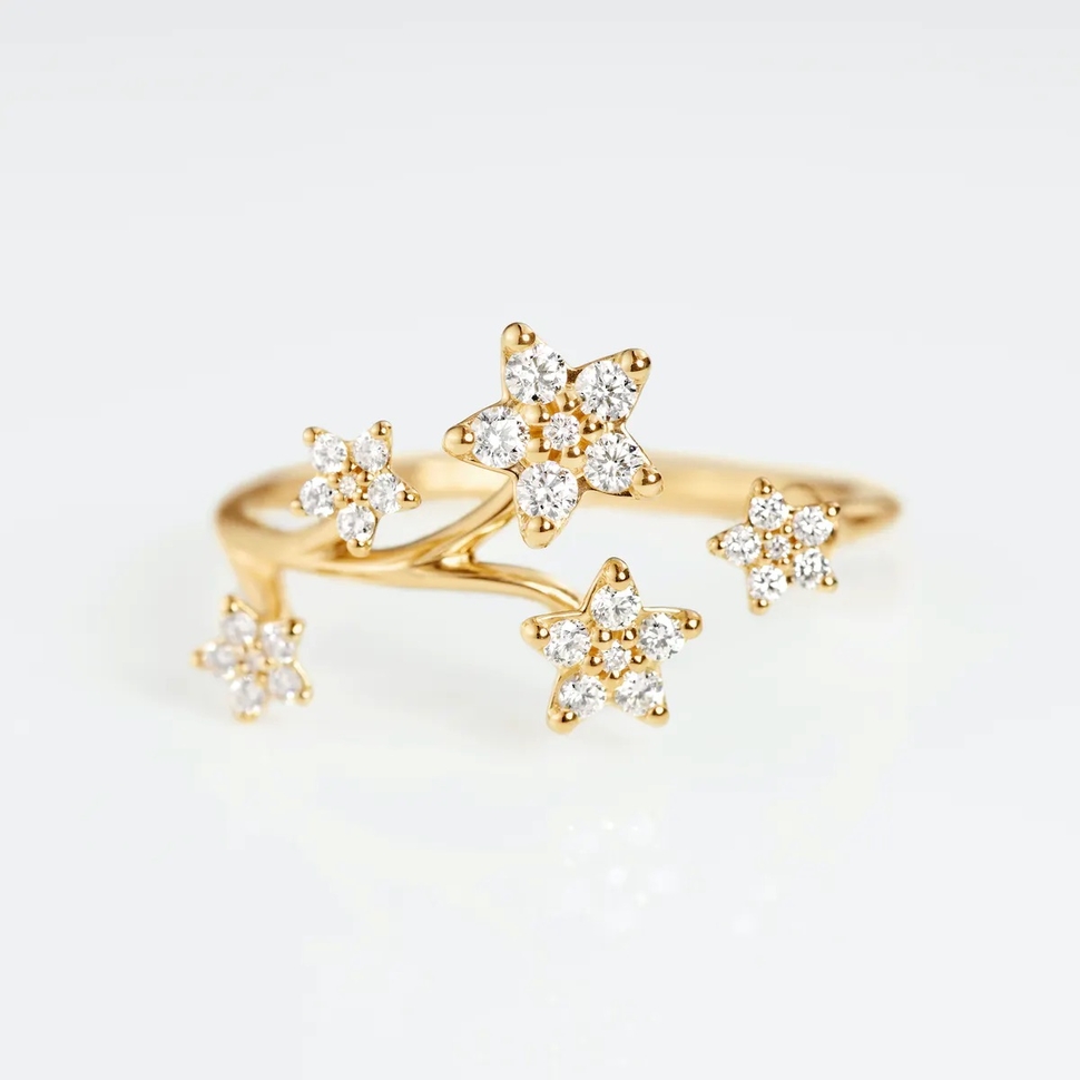 Shooting Stars Ring