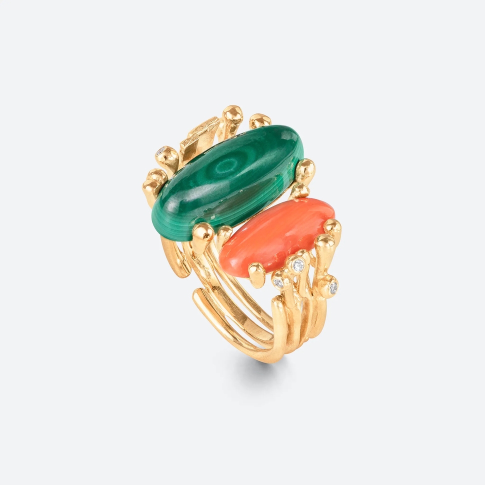 Bague Double Boho