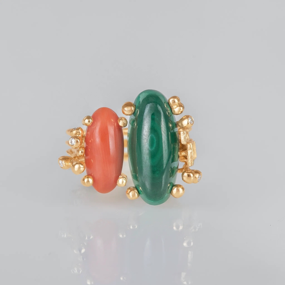 Bague Double Boho