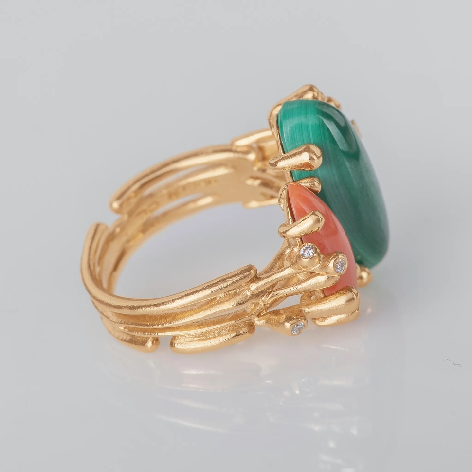 Bague Double Boho