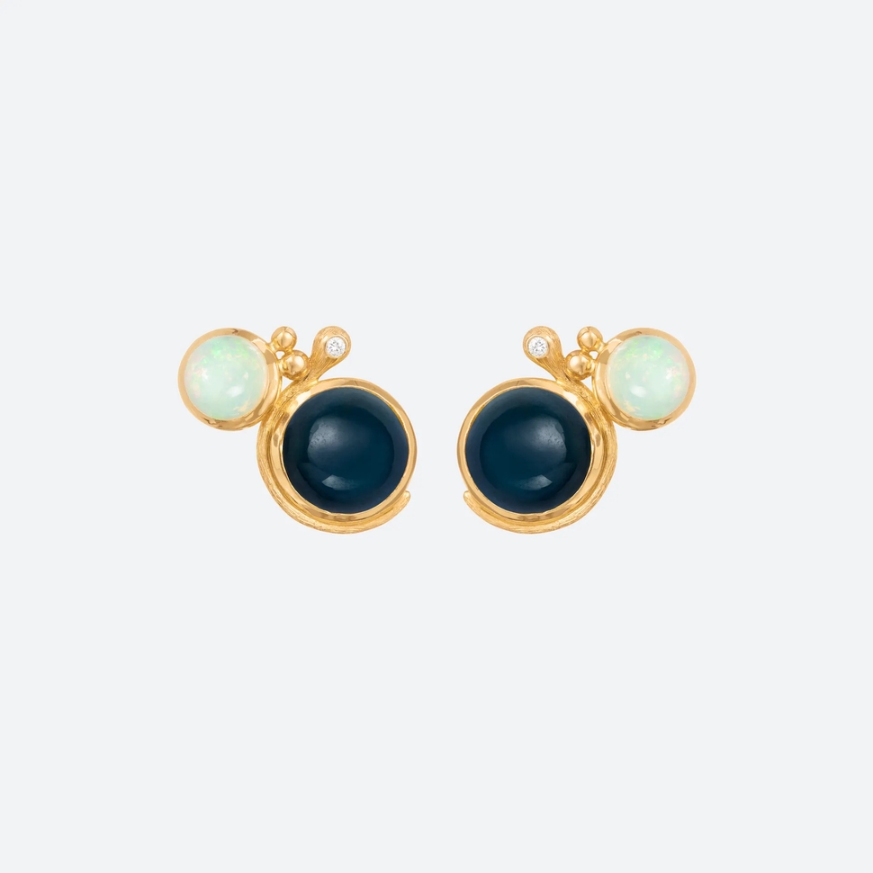 Lotus Stud Earrings