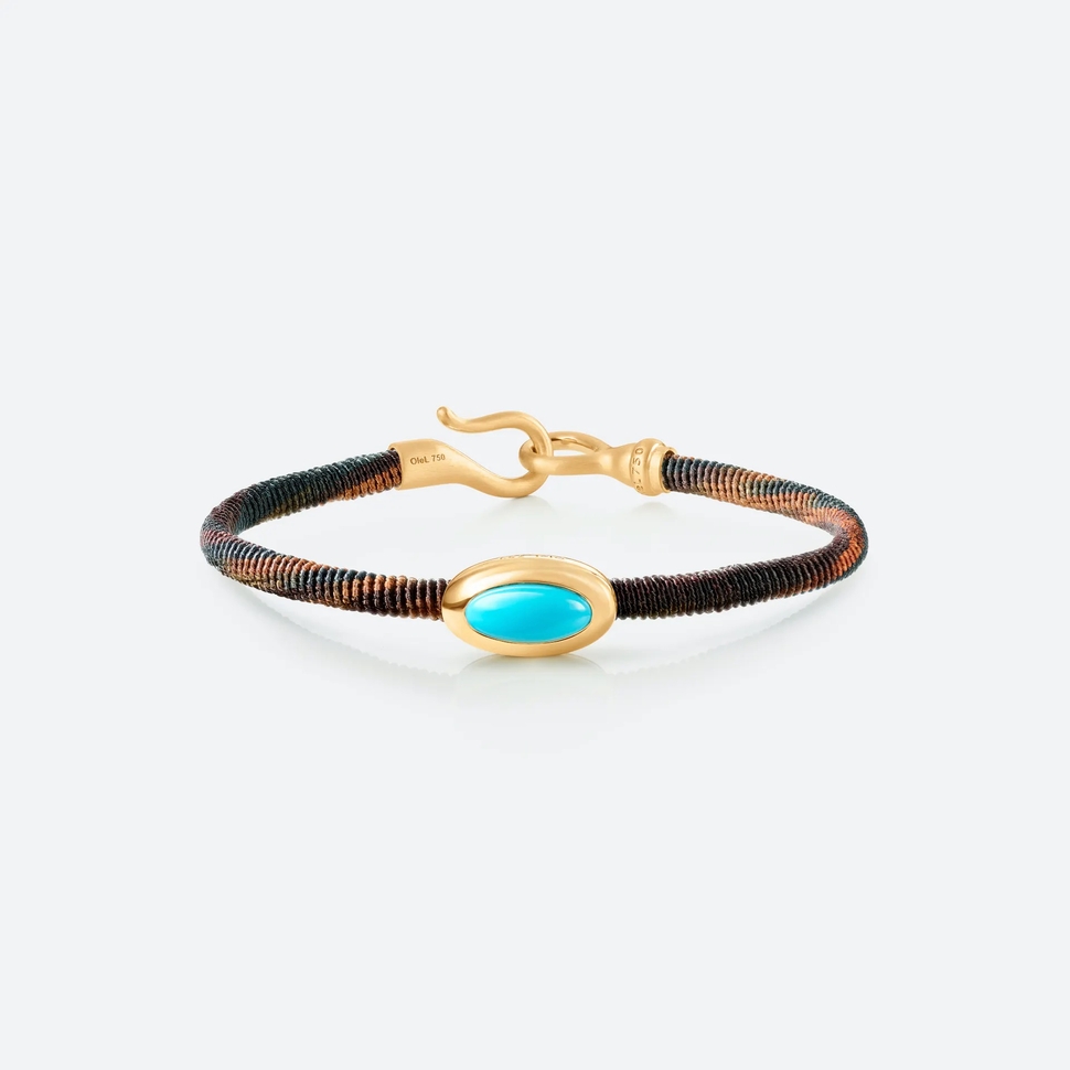 Bracelet Life Avec Turquoise 4,5 Mm