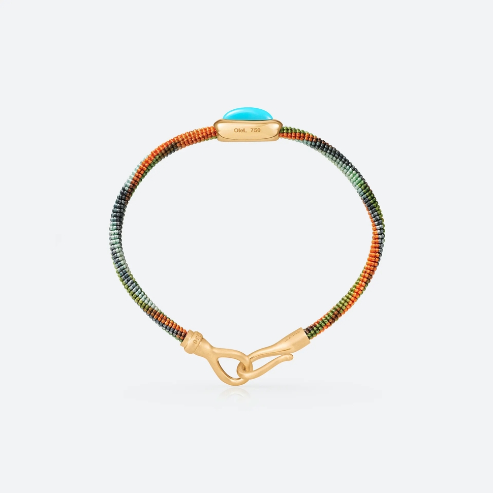 Bracelet Life Avec Turquoise 4,5 Mm