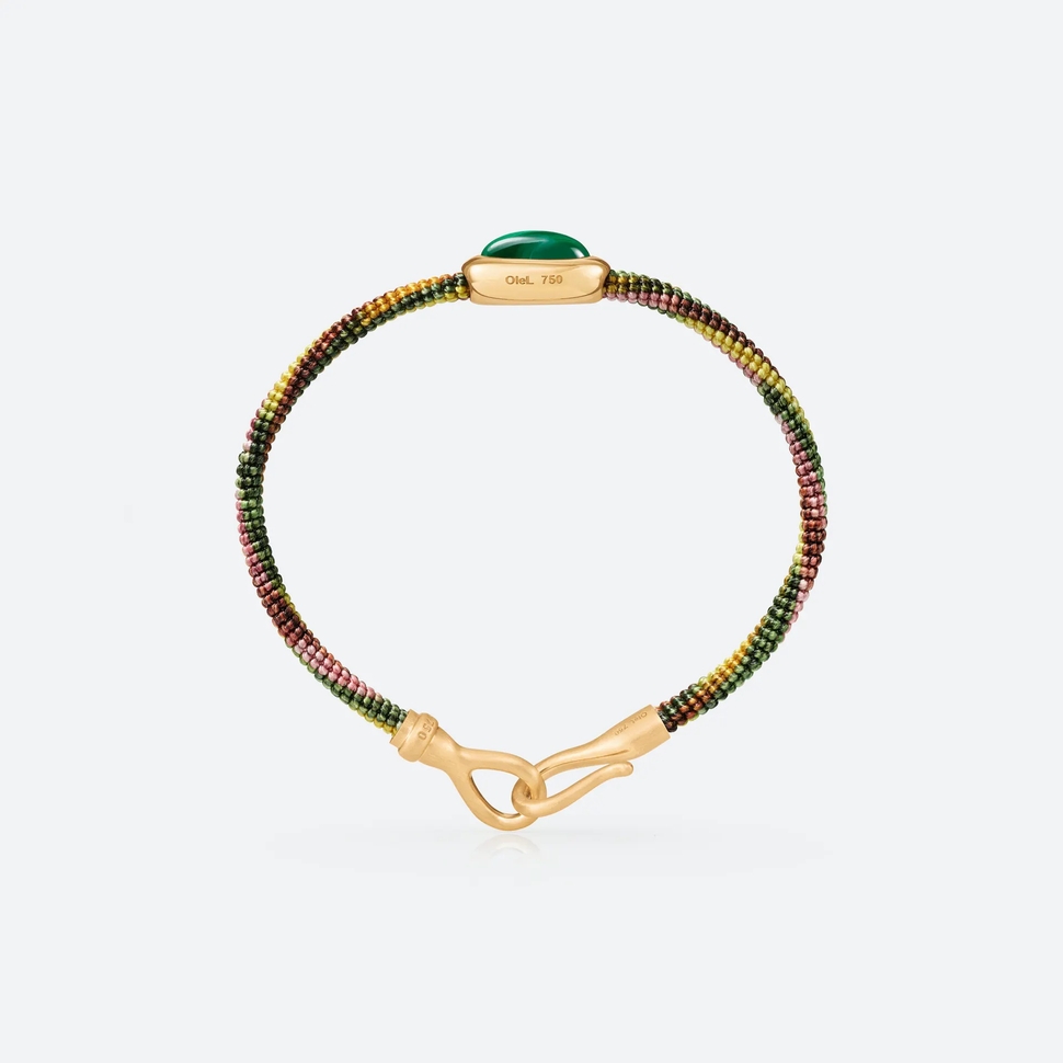 Bracelet Life Avec Malachite 4,5 Mm