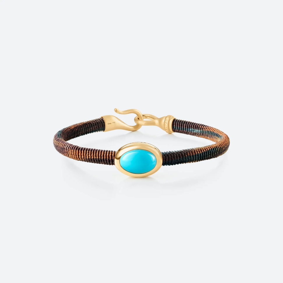 Bracelet Life Avec Turquoise 6 Mm