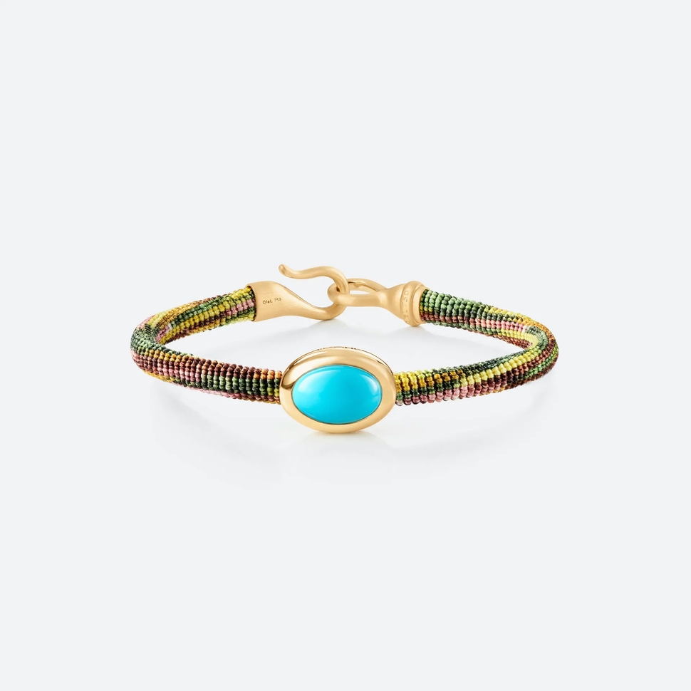 Bracelet Life Avec Turquoise 6 Mm