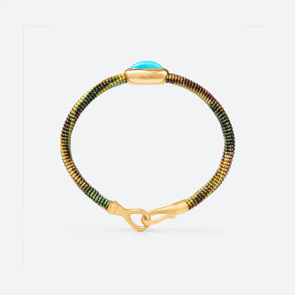 Bracelet Life Avec Turquoise 6 Mm