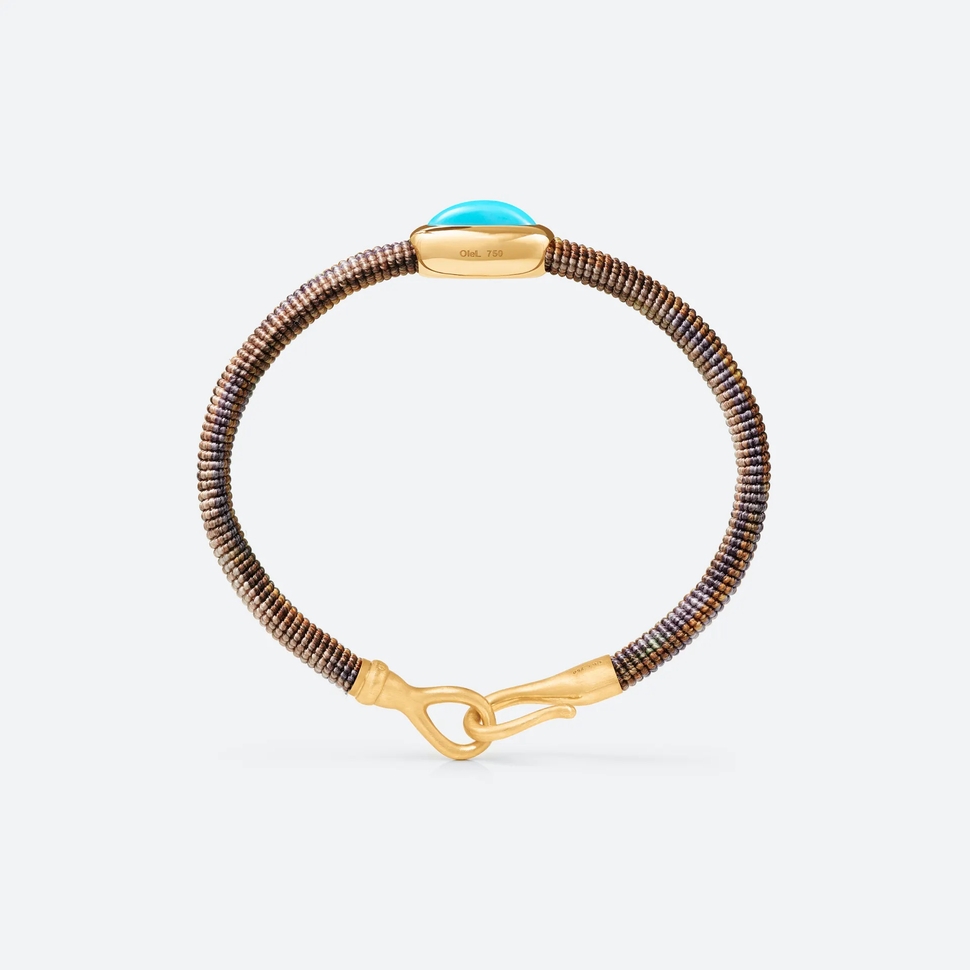 Bracelet Life Avec Turquoise 6 Mm