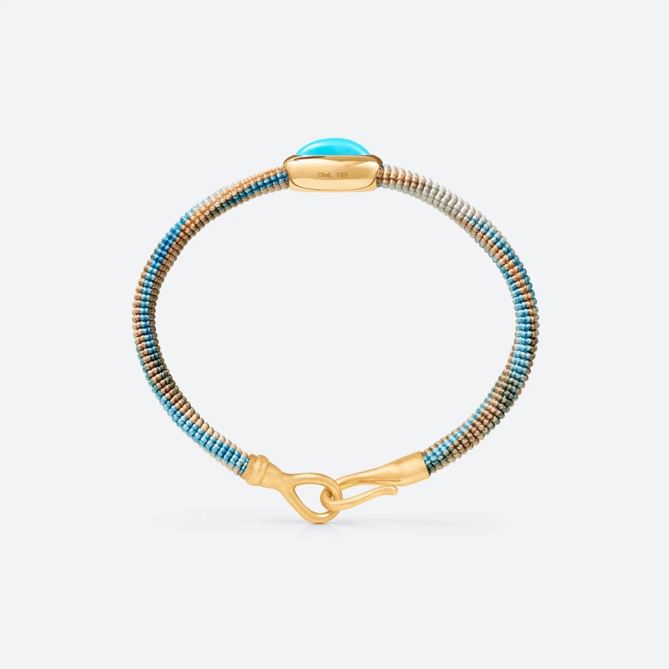 Bracelet Life Avec Turquoise 6 Mm