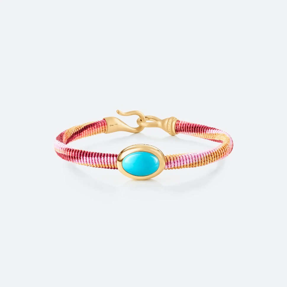 Life Bracelet with Turquoise 6mm