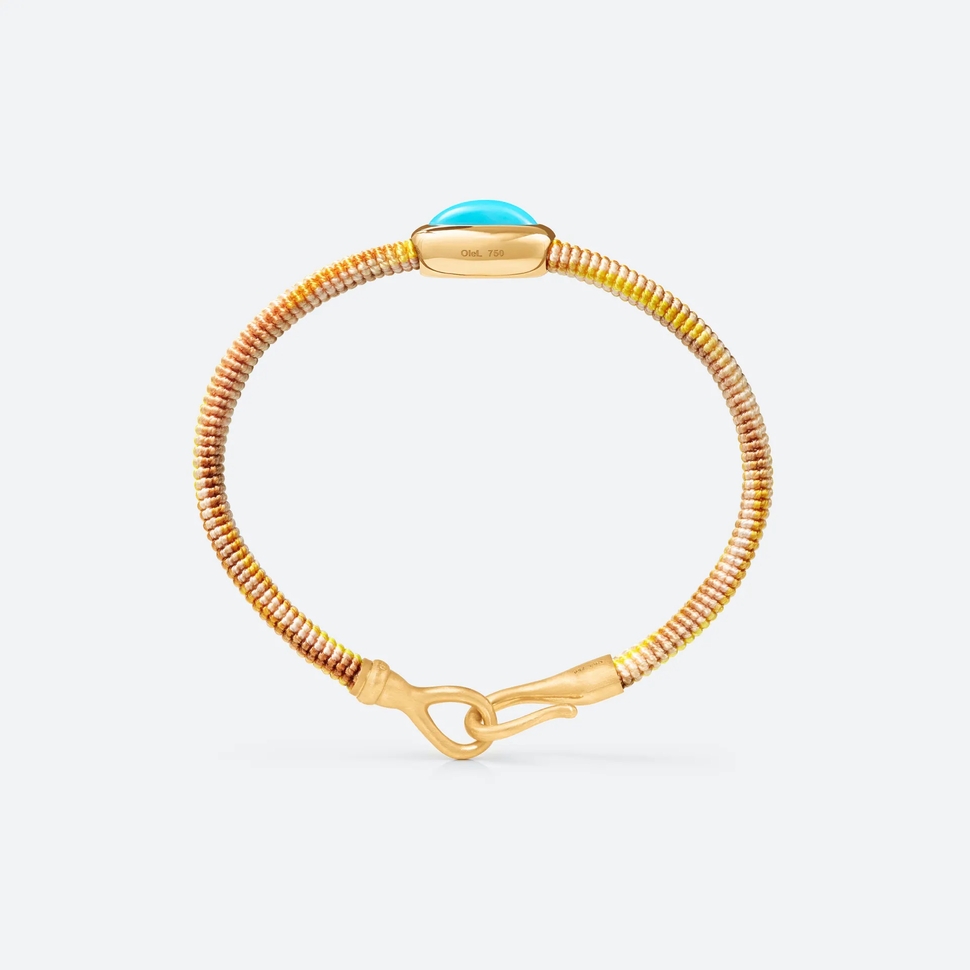 Bracelet Life Avec Turquoise 6 Mm