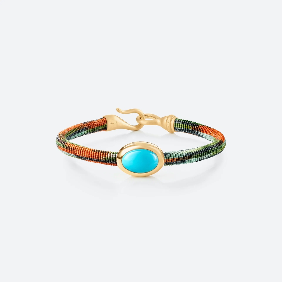 Life Bracelet with Turquoise 6mm