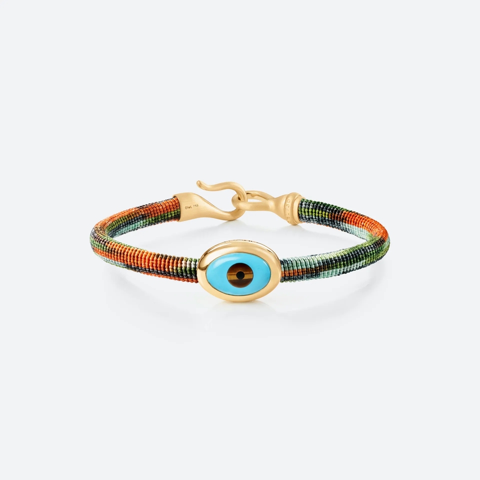 Life Bracelet with Evil Eye 6mm