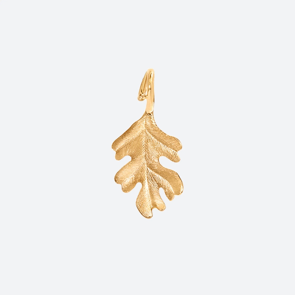 Feuille De Chêne Pendentif Moyen