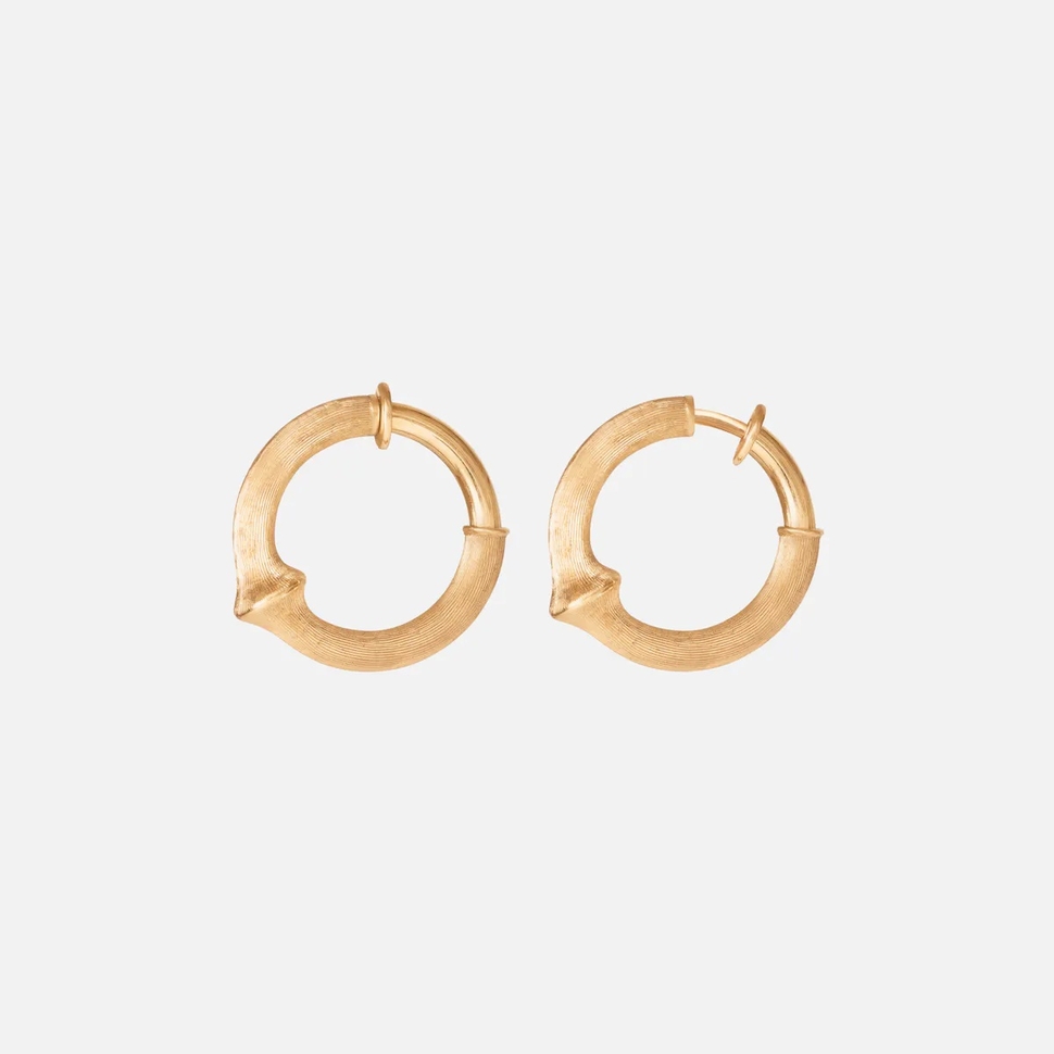 Nature Hoop Earrings Small