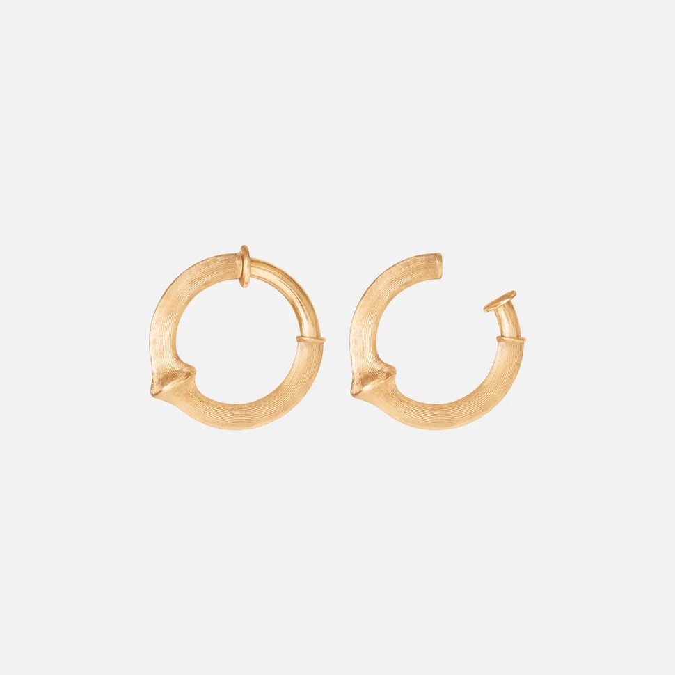 Nature Hoop Earrings Small