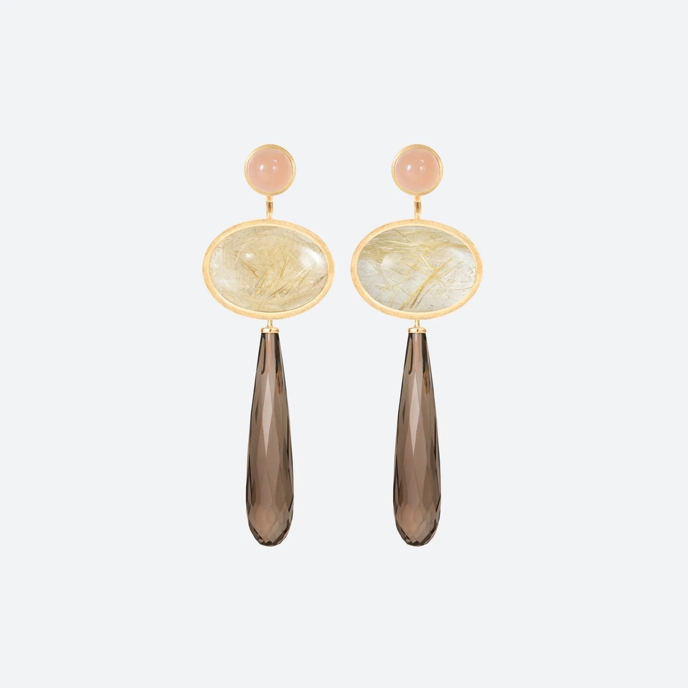 Lotus Stud Earrings