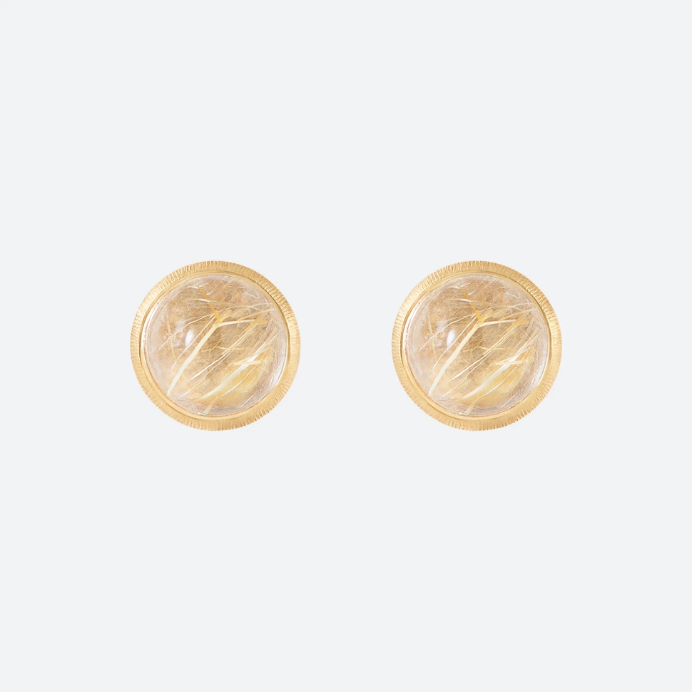 Lotus Stud Earrings