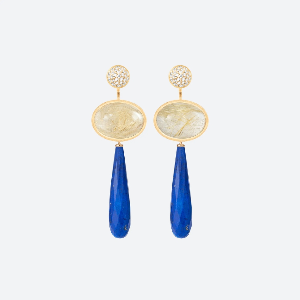 Lotus Stud Earrings