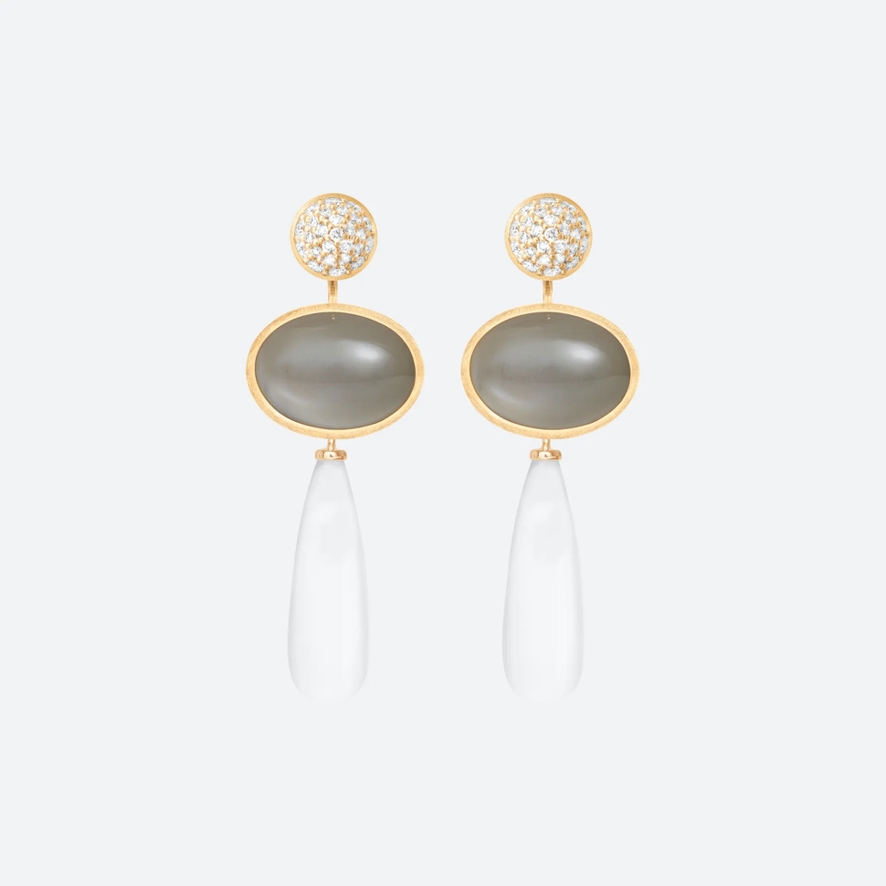 Lotus Stud Earrings