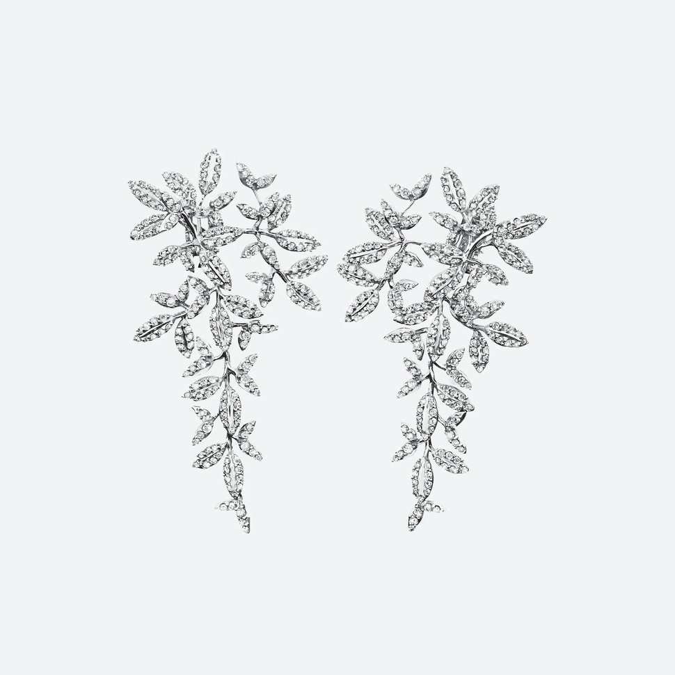 Winter Frost Clip Earring