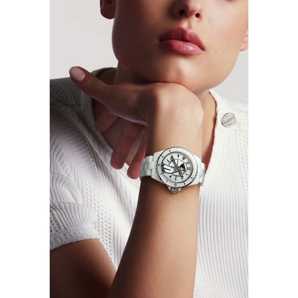 Mademoiselle J12 La Pausa Horloge, 38 mm