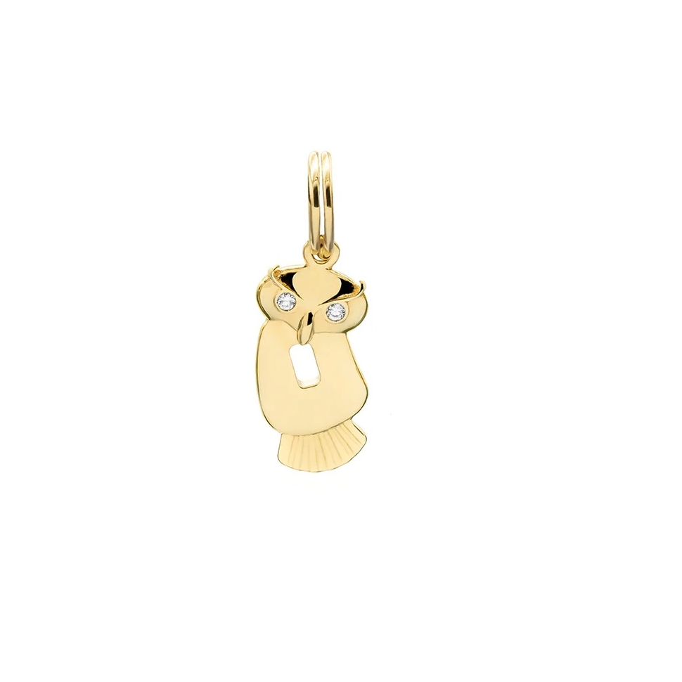 Puzzle Charm Owl