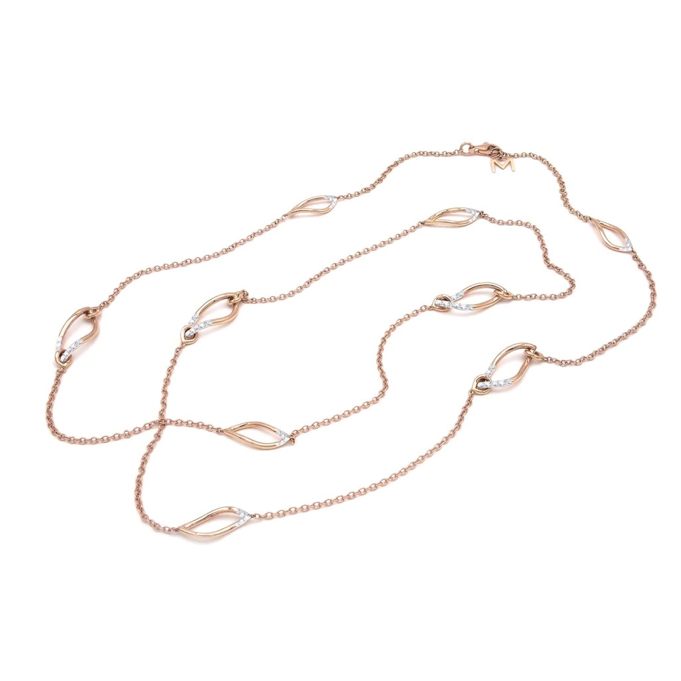 Navettes Sautoir Necklace